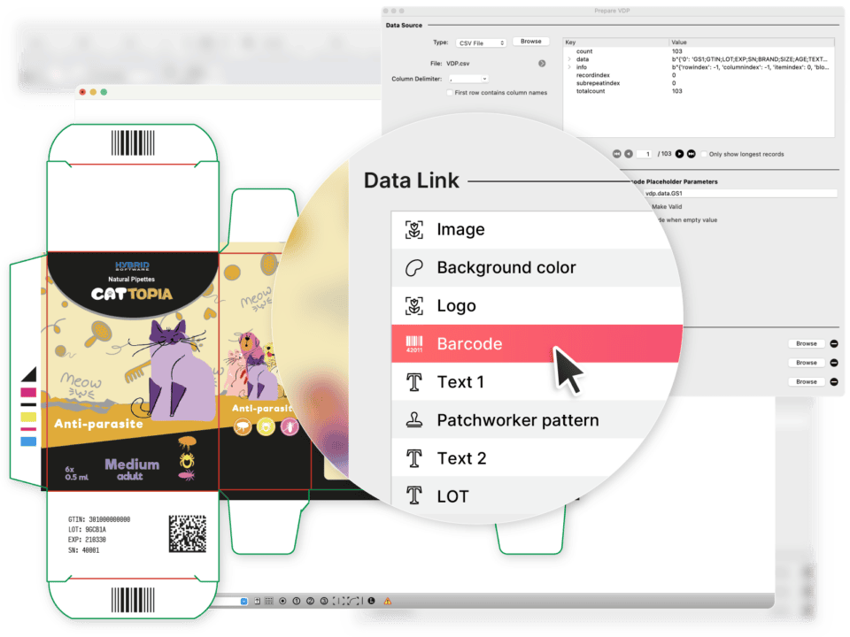 PACKZ VDP | Hybrid Software